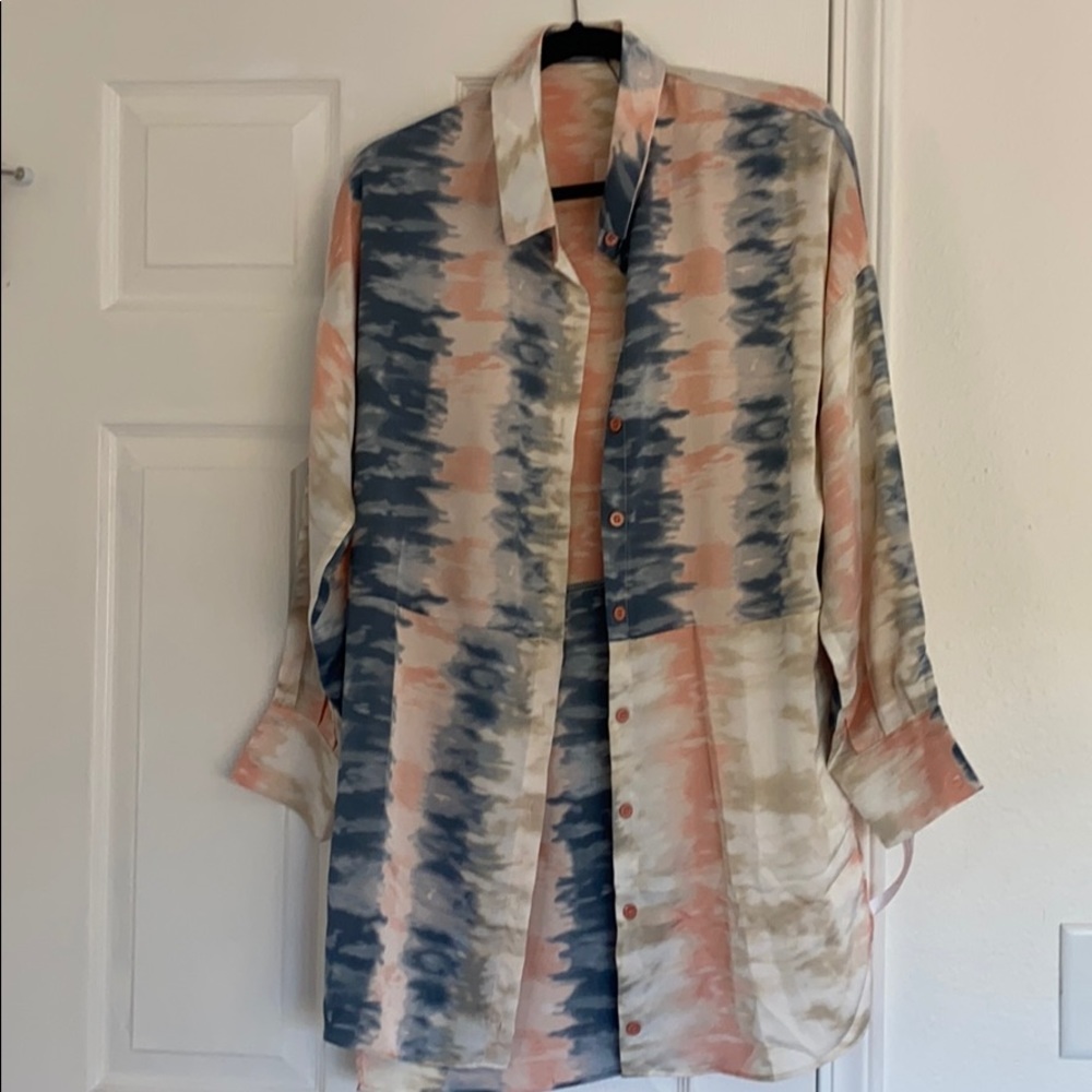 Tie dye blouse
